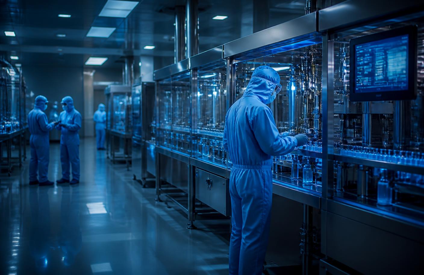 Производственная лаборатория VERTEX PHARMA